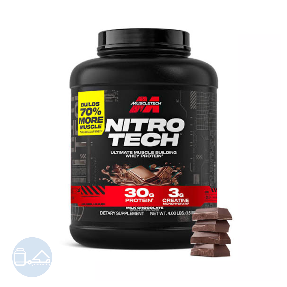 مکمل پروتئین وی نیتروتک ماسل تک 1.8 کیلو MuscleTech Nitro Tech Whey Protein